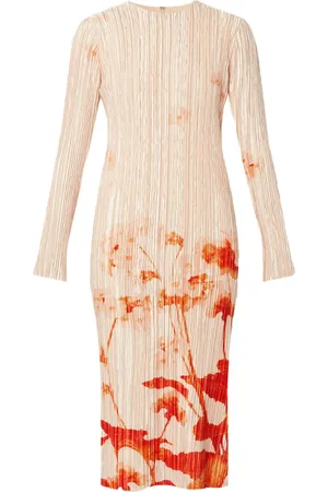 Erdem Long-sleeve midi dress