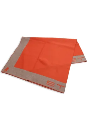 Etro 2020s jacquard-logo blanket
