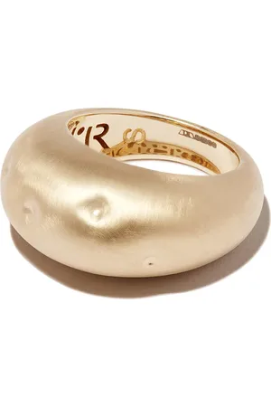 Lauren Rubinski 14kt yellow Bubble Broken ring