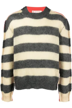 Marni Stripe-print knit jumper