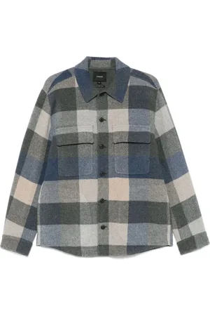 Vince Plaid-pattern shirt