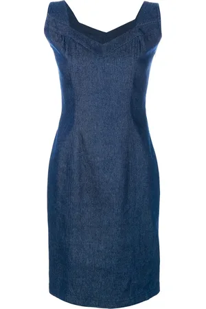 John Galliano Sweetheart neckline dress