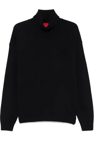 HUGO BOSS Logo turtleneck sweater