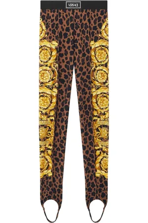 VERSACE Barocco-print leggings