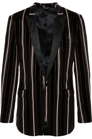 Dolce & Gabbana 2000s peaked lapels striped blazer
