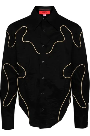 ECKHAUS LATTA Contour pointed-collar shirt