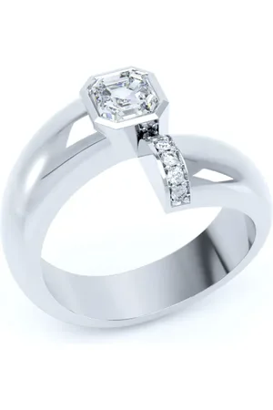 LOEV 18kt recycled white gold Toi Et Moi diamond ring