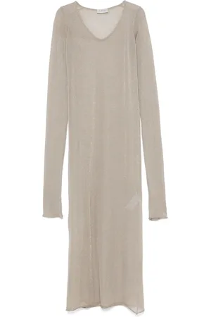 MRZ Lamé midi dress