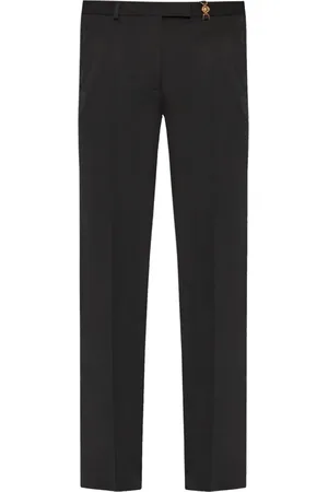 VERSACE Medusa Head-detail straight trousers