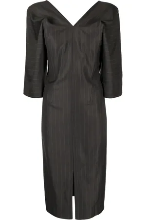Litkovskaya Striped wool-silk dress