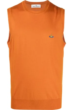 Vivienne Westwood Orb-embroidered virgin wool vest