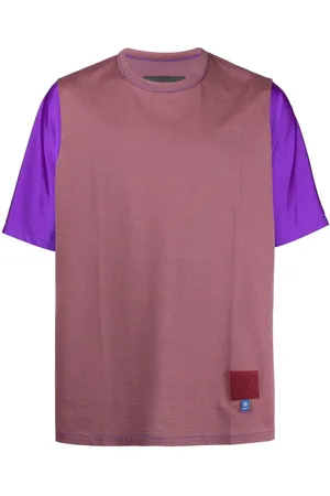 Fumito Ganryu Logo-patch detail T-shirt
