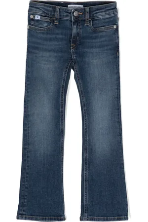 Calvin Klein Mid-rise flared jeans