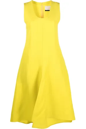 Calcaterra Scoop-neck midi dress
