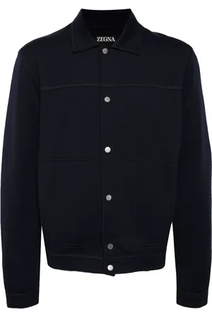 Ermenegildo Zegna Spread-collar knitted cardigan