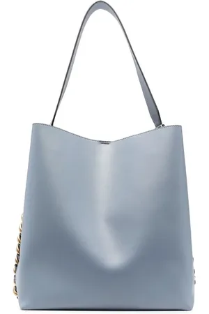 Stella McCartney Frayme chain link-trim tote bag