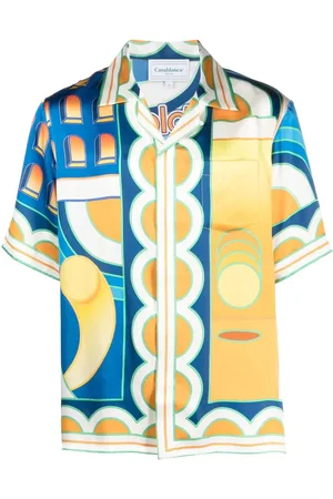 Casablanca Paysage print shirt