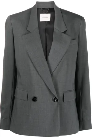 Dorothee Schumacher Double-breasted virgin wool-blend blazer