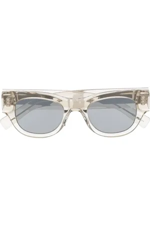 Saint Laurent Square-frame transparent sunglasses
