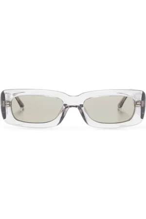Linda Farrow X The Attico Mini Marfa rectangle-frame sunglasses