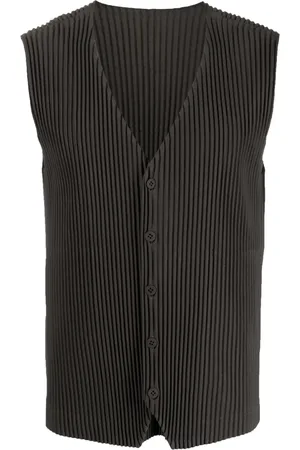 Issey Miyake Tailored Pleats waistcoat