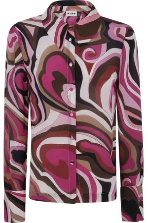 RIXO London Havan Marble shirt