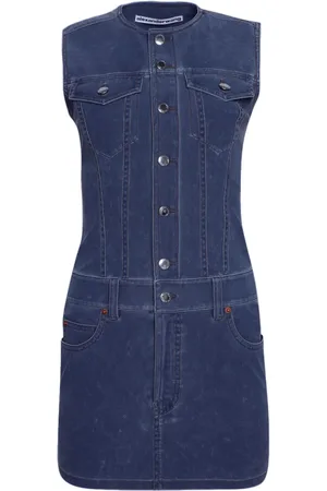 Alexander Wang Denim bodycon mini dress