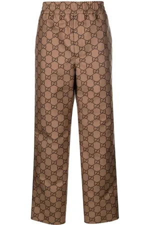 Gucci GG ripstop cropped trousers