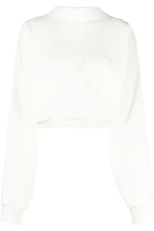 OFF-WHITE Vortix Cor cropped sweatshirt