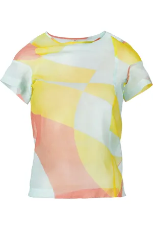 Comme des Garçons 1990s geometric-print sheer top