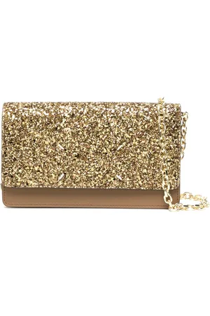 Maison Margiela Glitter-effect wallet-on-chain