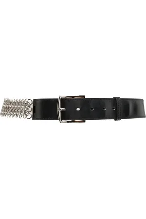 Hermès Mesh chain leather belt