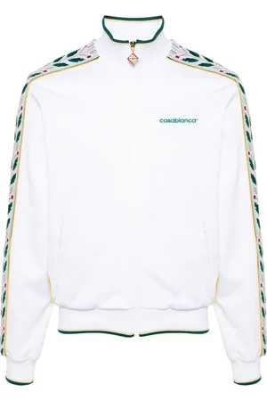 Casablanca Laurel zip-up sweatshirt