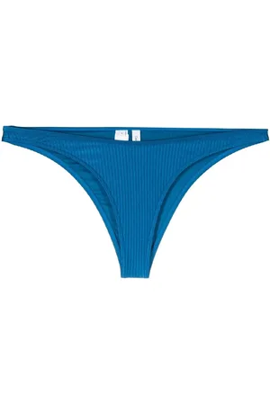 Calvin Klein Ribbed-detail bikini bottoms