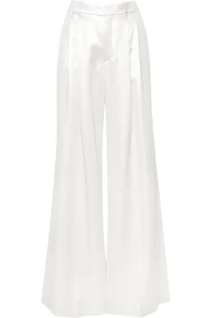 Chloé Wide-leg silk trousers