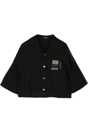 UNDERCOVER Name-tag button-up shirt