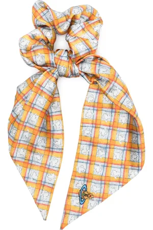 Vivienne Westwood Checked Orb scrunchie
