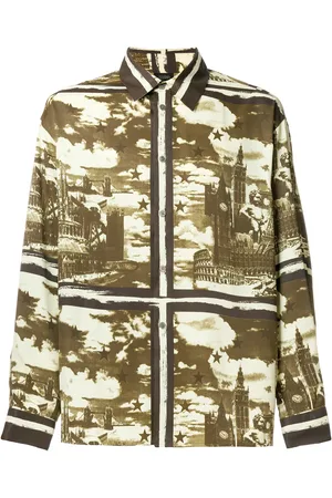 Jean Paul Gaultier London print shirt