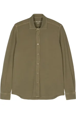 Circolo Piqué-weave cotton shirt