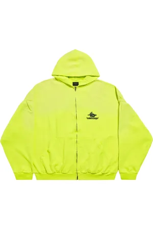 Balenciaga Logo-print zip-up hoodie