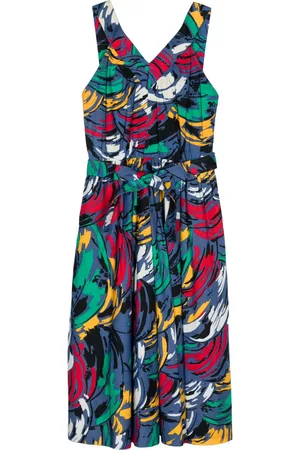 Saint Laurent 1980s cotton dress