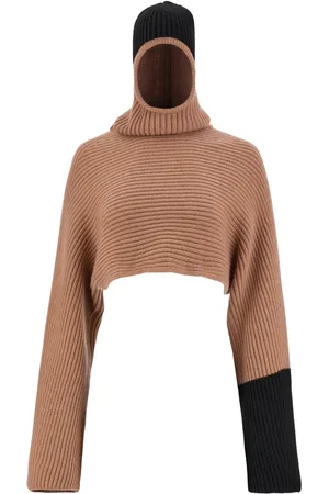 Salvatore Ferragamo Colour-block ribbed jumper