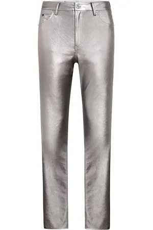 Karl Lagerfeld Logo-patch flared trousers
