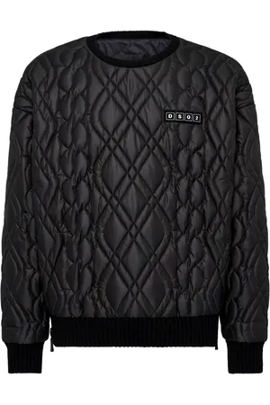 Dsquared2 Diamond-quilt jumper