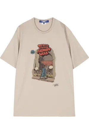 JUNYA WATANABE Graphic-print cotton T-shirt