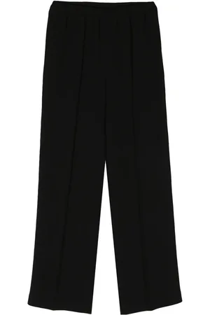 Aspesi Straight-leg crepe trousers