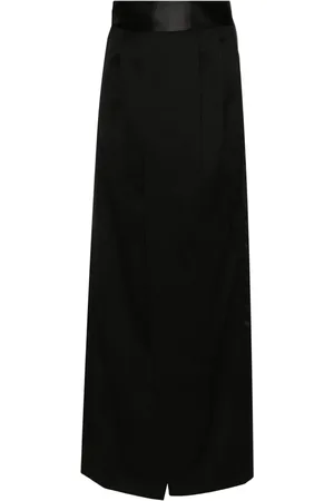 Maison Margiela Pleat-detailing maxi skirt