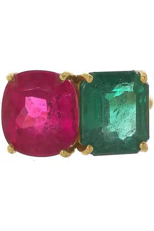 Irene Neuwirth 18kt yellow Gemmy Gem ring
