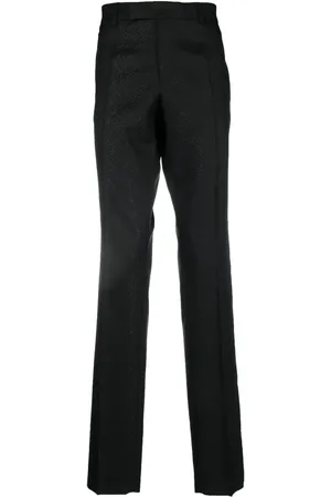 VERSACE La Greca straight-leg trousers