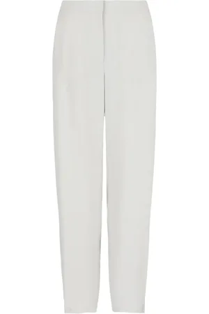 Giorgio Armani High-waisted tapered trousers